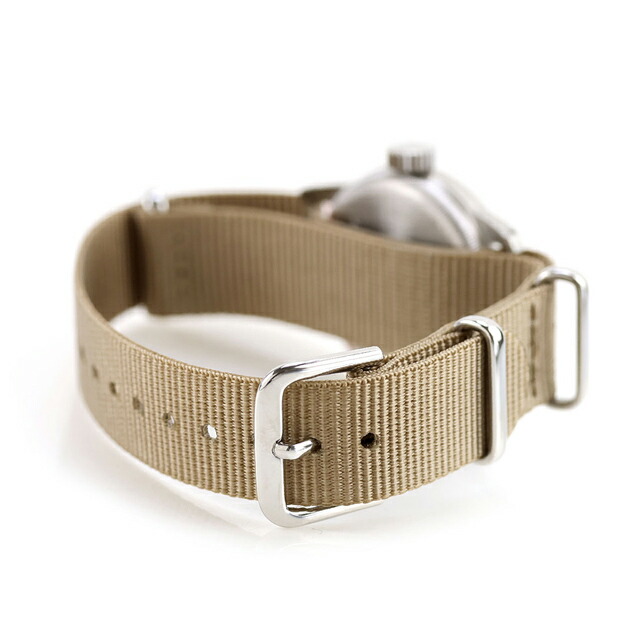 モントルロロイ ミリタリーウォッチ THE TUXEDO DIAL WATCH Copper クォーツ 電池式 腕時計 ブランド メンズ M.R.M.W. txd-copp-03KN アナログ ベージュ 日本製 おしゃれ 防水 プレゼント 男性 実用的