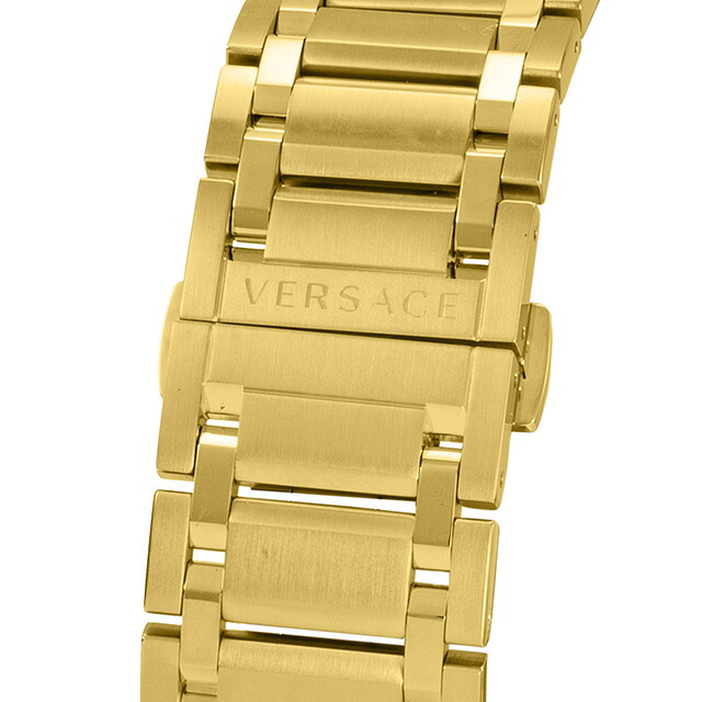ヴェルサーチ CHARACTER CHRONO クォーツ 電池式 腕時計 メンズ クロノグラフ VERSACE VEM800524 アナログ ブラック ゴールド 黒 スイス製 高級 ブランド おしゃれ 防水 プレゼント 男性 実用的