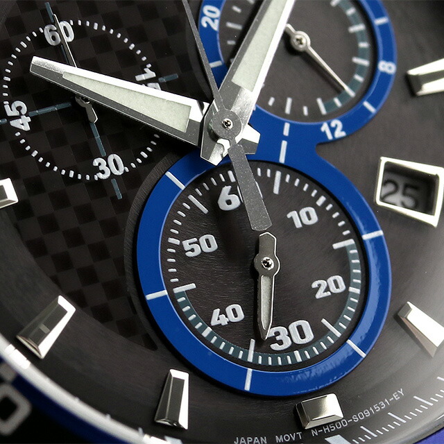 シチズン コレクション オルタナ エコドライブ VO10-6741F 腕時計 ブラック ブルー CITIZEN COLLECTION ブランド おしゃれ 防水 プレゼント 男性 実用的