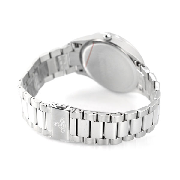 ヴィヴィアンウエストウッド 時計 クランボーン 40mm 日付表示 クオーツ メンズ 腕時計 VV207BKSL Vivienne ブラック ブランド おしゃれ 防水 プレゼント 男性 実用的