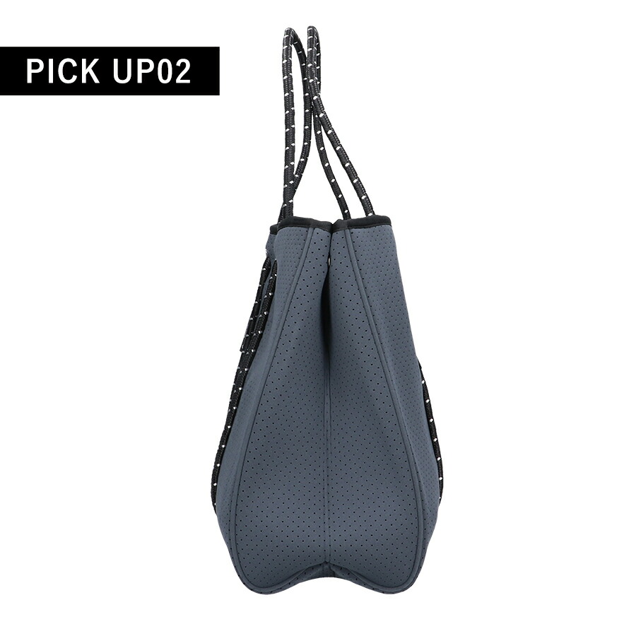 ウィローベイ トートバッグ レディース ブランド WILLOWBAY DAYDREAMER ネオプレントートバッグ（クロージャー付き） マザーズバッグ ポーチ 1002 CHARCOAL バッグ 軽量 手提げ 高級 おしゃれ プレゼント 女性 実用的 かわいい