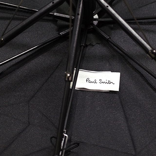 ポールスミス PAUL SMITH 折り畳み傘 メンズ M1A-UMBC-ATRIM-92 ブラック