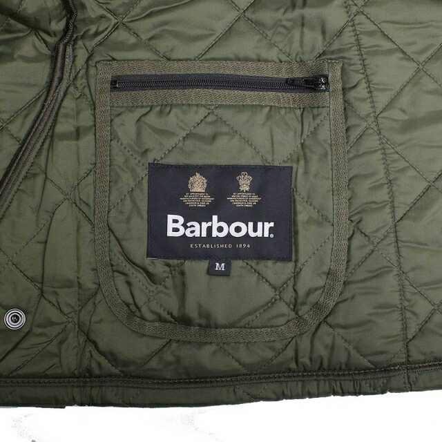 バブアー Barbour LIDDESDALE QUILT ジャケット MQU0001OL91-M メンズ カーキ オリーブ
