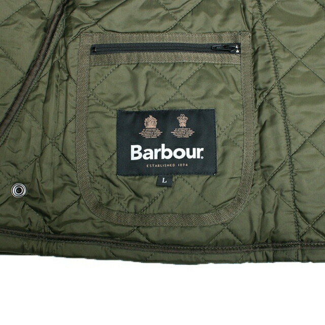 バブアー Barbour LIDDESDALE QUILT ジャケット MQU0001OL91-L メンズ カーキ オリーブ