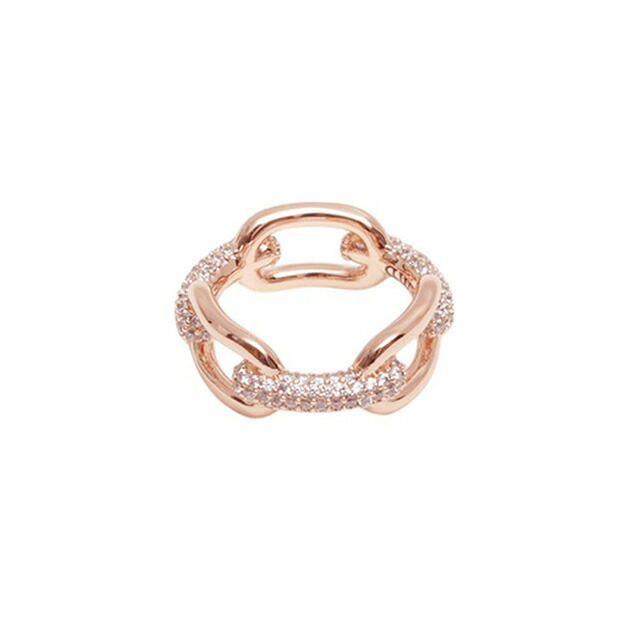 ダニエルウェリントン DANIEL WELLINGTON Crystal Link Ring 50 RG リング DW00400578 レディース メンズ 9号 ローズゴールド