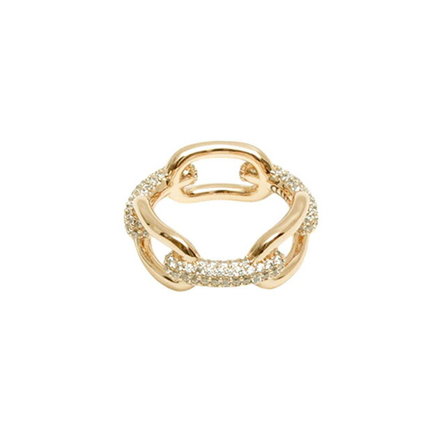 ダニエルウェリントン DANIEL WELLINGTON Crystal Link Ring 58 G リング DW00400600 レディース メンズ 17.5号 ゴールド