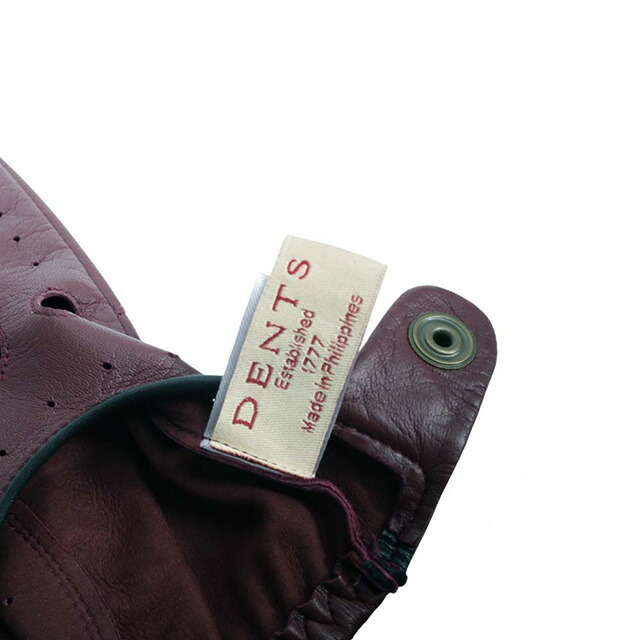 デンツ DENTS 手袋 グローブ 5-1011-WINE-BLACK-S ドライビンググローブ メンズ 手袋 ブランド