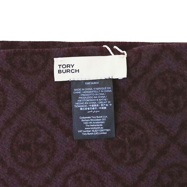 トリーバーチ TORY BURCH T MONOGRAM OBLONG SCARF マフラー 164571-207 レディース マフラー ブランド