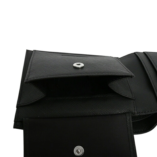 エンポリオ アルマーニ EMPORIO ARMANI 二つ折り財布 二折財布 y4r165-y138e-81072 メンズ BLACK ブランド コンパクト ウォレット 高級 おしゃれ プレゼント 実用的