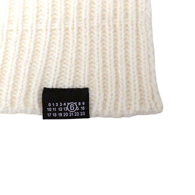 エムエムシックス MM6 Maison Margiela マフラー s52te0061-m13285-102 ユニセックス Off white マフラー ブランド