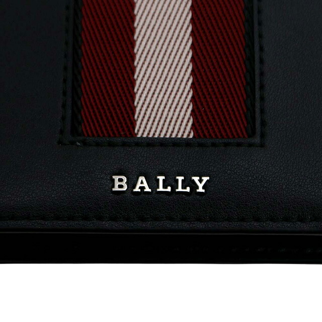 バリー BALLY カードケース 名刺入れ 6309704 メンズ BLACK+PALLADIO ブランド コンパクト 定期入れ 高級 おしゃれ プレゼント 実用的