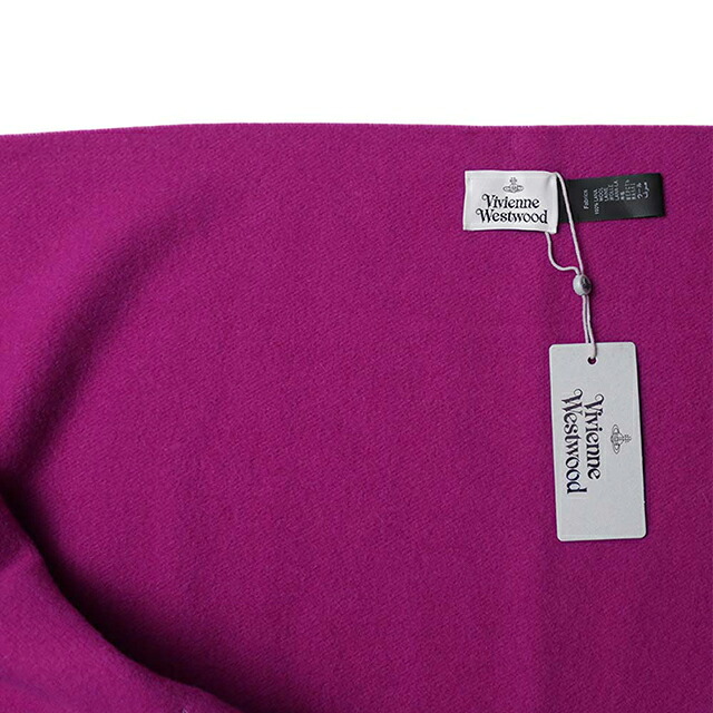 ヴィヴィアンウエストウッド VIVIENNE WESTWOOD NURIA STOLE マフラー 8103013J-W010X-G410-FUCHSIA ユニセックスフーシャ マフラー ブランド