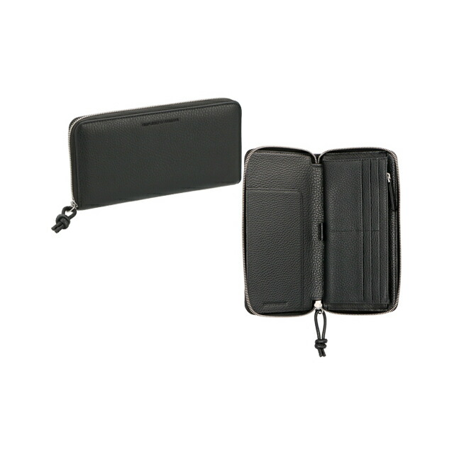 エンポリオ・アルマーニ 長財布 メンズ EMPORIO ARMANI Y4R169Y068E 80001 ブラック ウォレット ブランド 高級 おしゃれ プレゼント 実用的