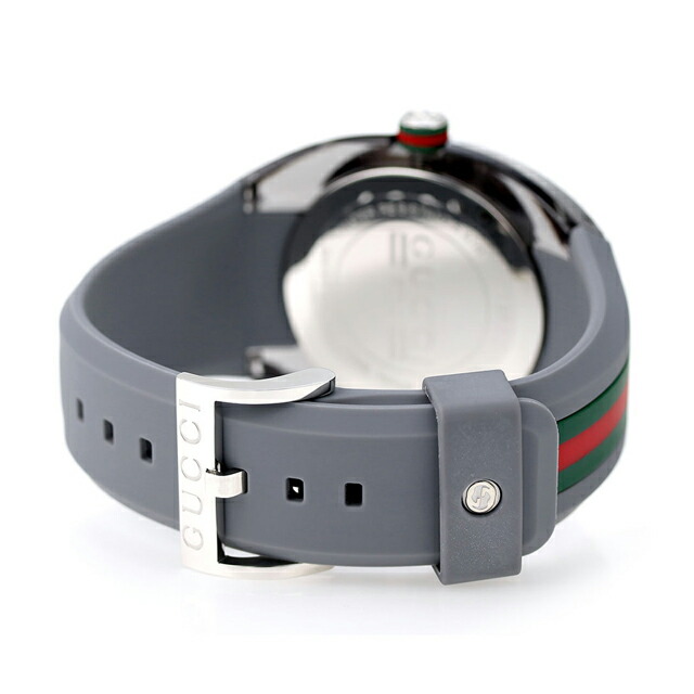 グッチ 時計 スイス製 メンズ 腕時計 YA137109A GUCCI シンク 46mm グレーシルバー グレー 高級 ブランド おしゃれ 防水 プレゼント 男性 実用的