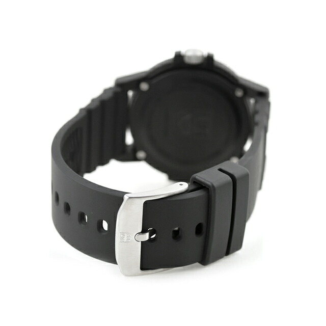 ルミノックス レザーバック シータートル ジャイアント 0320シリーズ クォーツ 電池式 腕時計 ブランド メンズ LUMINOX 0325 アナログ ブラック 黒 スイス製 おしゃれ 防水 文字盤 大きい プレゼント 男性 実用的