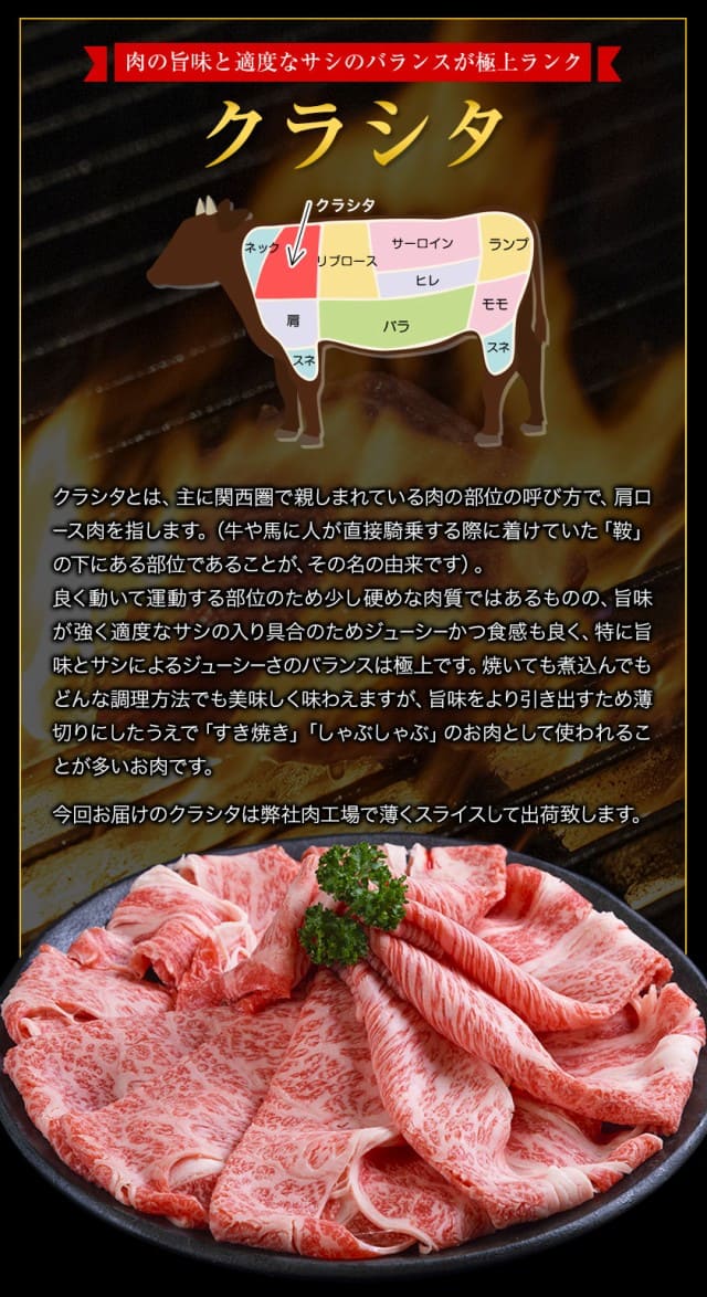 黒毛和牛 クラシタ 500g 切り落とし 霜降り 肩ロース 国産 九州産 牛肉 すき焼き しゃぶしゃぶ 冷凍 和牛 ギフト お取り寄せグルメ 【1-5営業日以内に発送予定（土日祝除く）】