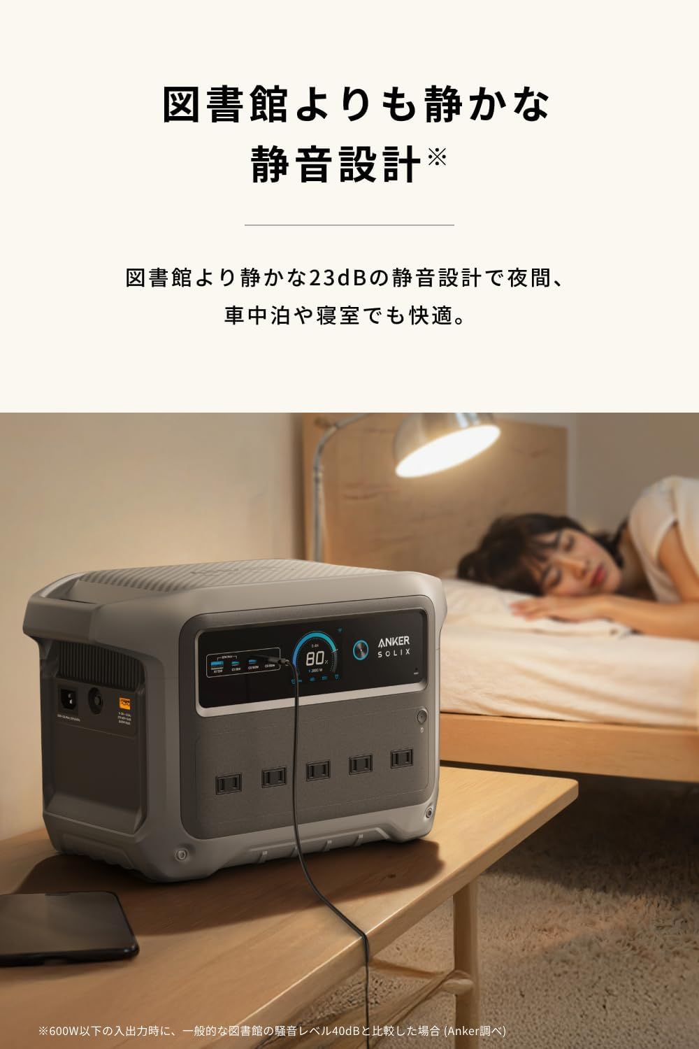 Anker Solix C1000 Gen 2 Portable Power Station オフホワイト