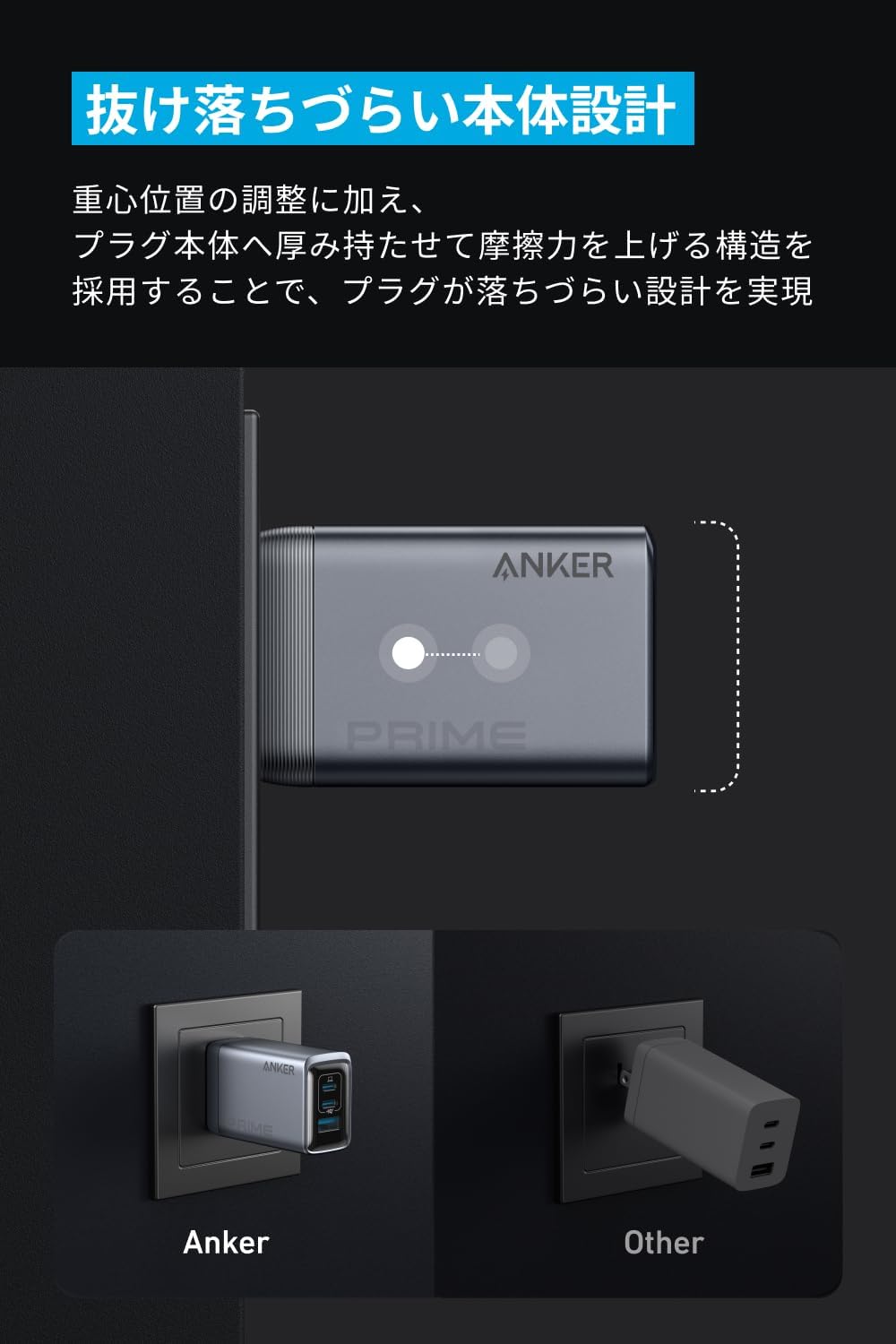 Anker Prime Charger (100W, 3 Ports, GaN)