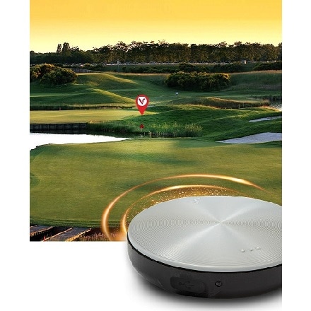 ボイスキャディ 音声型GPSゴルフ距離測定器 VC4 Aiming グレー 100022764
