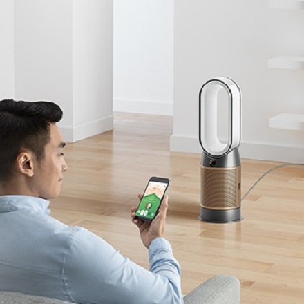 Dyson Purifier Hot+Cool HP2 De-NOx 空気清浄ファンヒーター 適用床面積 25畳 ホワイト／ゴールド HP12 WG