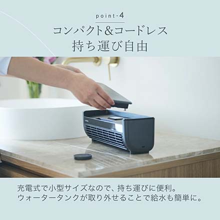 ラビーノ クールエアーミスト ブルーグレイ プロテイン付き