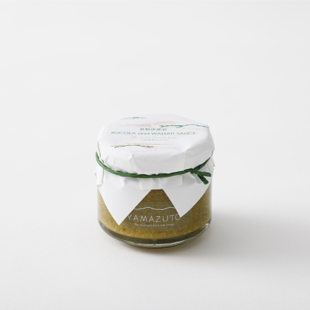 YAMAZUTO 長野伊那谷「モミの葉のチャイ」と「RUCOLA AND WALNUT SAUCE」のセット