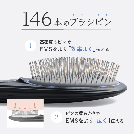 WAVEWAVE EMS BRUSH AIR ホワイト WH41-01-WH