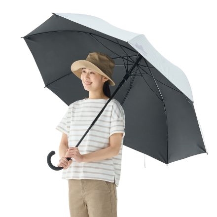 ＜LOGOS＞ソーラーブロック日傘・ワイド（晴雨兼用）　81336741