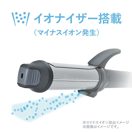 ＜VENUSiS＞ マイナスイオンカールアイロン(32mm) VAC-8032E　グレー（H）