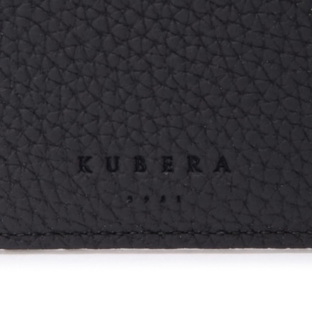 KUBERA9981 ストラップ付きミニカードウォレット（ドイツ製シュランケンカーフレザー × ブルー）　※他色あり