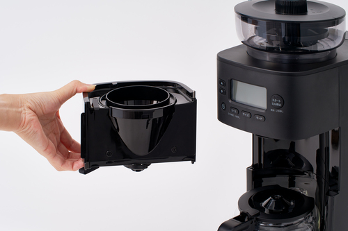 コーン式全自動コーヒーメーカー カフェばこPRO CM-6C271(K)