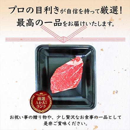 米沢牛 ヒレステーキ 100g 1人分