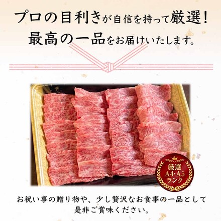 京の肉 和牛 特選 焼肉 500g 2～3人前