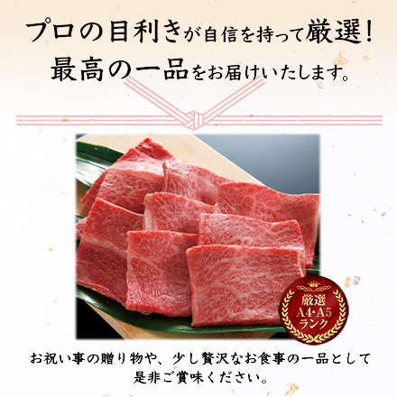 万葉牛 ロース焼肉 500g 2～3人前