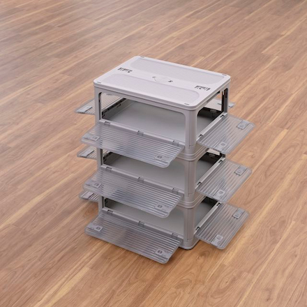 山善（YAMAZEN） フルオープンボックス SFOB-M(GG)