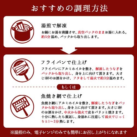 ギフト うなぎ 蒲焼き 国産 大155-167g×3尾 （大盛3人前） 化粧箱