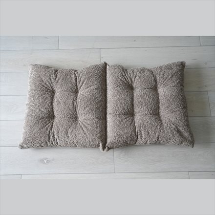 ソファーフリーシートクッション ラクーサ 50×100cm グレー