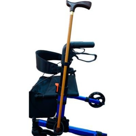 アルミ製折り畳み式 ライパットシルバーカー NEXT ブルー