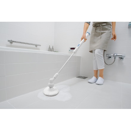 ツインバード 浴室掃除用ブラシ 電動ブラシ バスポリッシャー 充電式 ふろピカッシュEX BD-4399BL