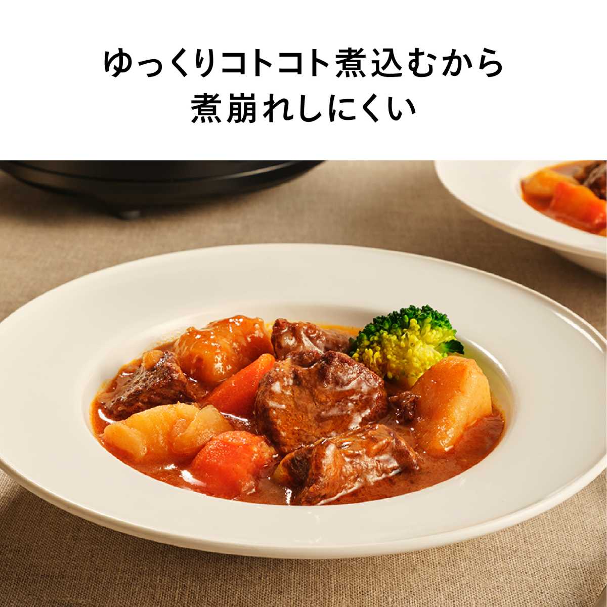 ツインバード スロークッカー 家庭用 ブラック EP-4714B