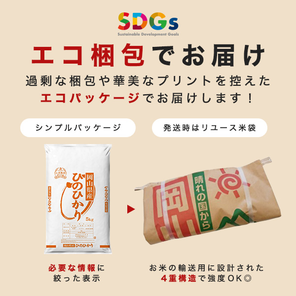 岡山県産 ひのひかり 白米 10kg 令和7年産