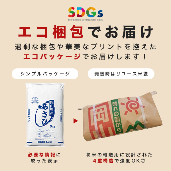岡山県産 あさひ 白米 10kg 令和7年産