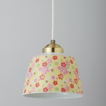 有田焼 ペンダントライトA ビートロ薔薇