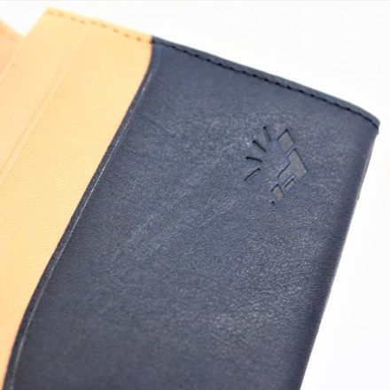 これいい和 JAPAN BLUE Leather Wallet