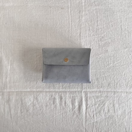 シンメトリーな三つ折り財布 スミクロ