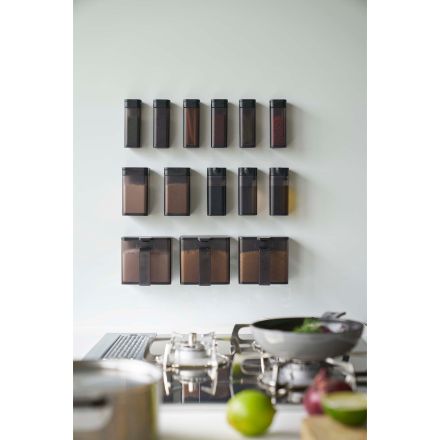 tower マグネット調味料ストッカー タワー ブラック