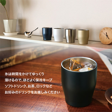 NEW真空タンブラー 350ml ネイビー2個