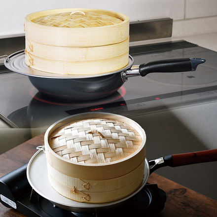 パール金属 フライパンせいろプレート 26から28cm対応