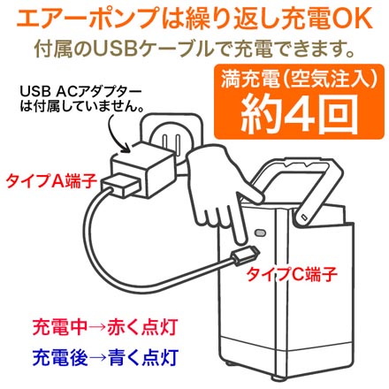 電動エアーベッド エアーマット 来客用 防災グッズ