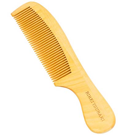 くし つげ櫛 つげのくし 美麗椿 手つきくし 小